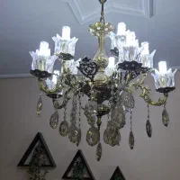 لوسترهای برنجی مدل شامپاینی