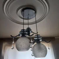 لوستر اتریشی ۳شاخه