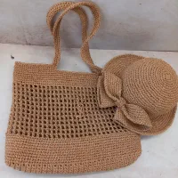 کیف و کلاه رافیا دست باف