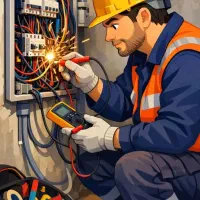 برقکار ساختمان رفع اتصالی و کلیه خدمات برقی