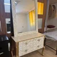 میز ناخن فایل میز منشی صندلی پدیکور میز و آیینه