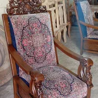 رنگ یا نقاشی چوب یا مبل قالی