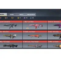 فروش اکانت کالاف لول 59با اسکین ها خفن و 5عدد سیپی