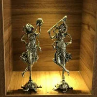 مجسمه داف زن برنج