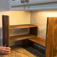 استند ادویه ام دی اف سفید