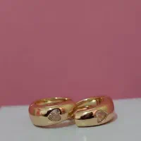 گوشواره طرح طلا برند ژوپینگ