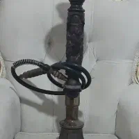 قلیان تنه سرخدار. تمام روخ همه چیش کامله