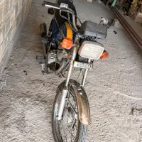 موتورسیکلت مدل ۸۶ پلاک ملی