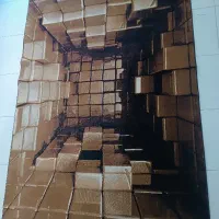فرش 4متری سه بعدی
