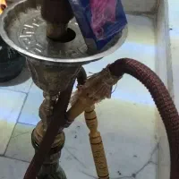 فروش دوعدد قلیان چوب و برنج