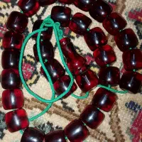 تسبیح کهربا قدیمی