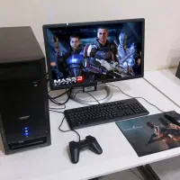 کامپیوتر کامل گرافیک دار با پردازنده نسل 4 اینتل