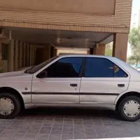 پژو 405 نقره‌ای مدل89 دوگانه شرکتی