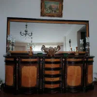 کنسول  ایینه بزرگ مخصوص لابی خونه های لاکچری