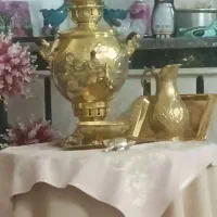 سرویس سماور طلایی
