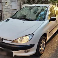 پژو ۲۰۶ V8 مدل ۸۹ بی رنگ TU5