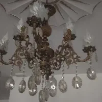 لوستر برنجی