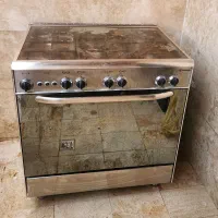 فروش فوری اجاق گاز ۵ شعله فردار تکنو ایتالیا