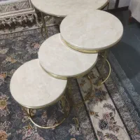 میزعسلی وجلومبلی 3عدد درحد نو