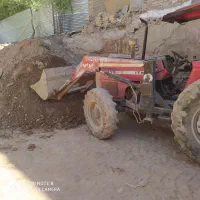 تراکتور حمل نخاله ساختمانی شفته خاک چاه صاف کردن