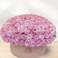 40شاخه باکس گل رز درجه۱جاودان شده به قیمت استثنایی