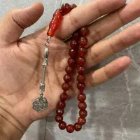 تسبیح فاخر عقیق سرخ اصل