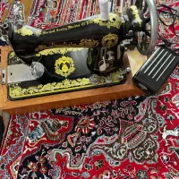 چرخ خیاطی برقی قدیمی مارشال