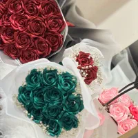 اف ویژه دسته گل های روبانی