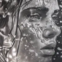 سفارش نقاشی چهره سیاه قلم