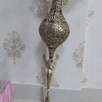 بوفه،ساعت،گلدان برنجی