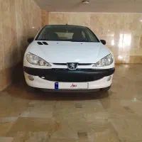 پژو 206تیپ2 سفید تمیز