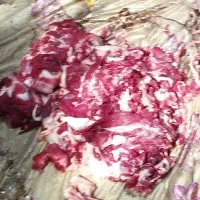 مخلوط چرخ کرده مرغ و قلوه گاه گوسفند