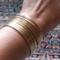النگوی طلا آیینه ای