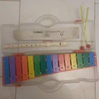 فلوت ریکوردر یاماها YRS-23 اصل + بلز آموزشی سالم