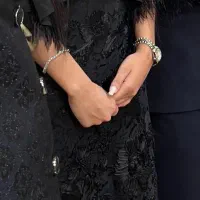 لباس مجلسی پیراهن پیرهن مجلسی مشکی با شنل