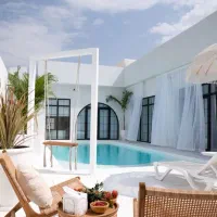 طراحی و اجرا ساخت بنا ویلا استخر محوطه لنداسکیپ