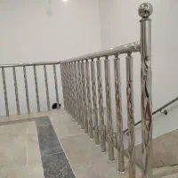 نرده استیل حفاظ شیشه