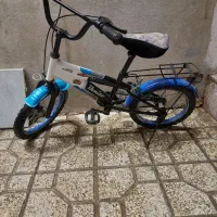 دوچرخه سایز ۱۶ در حد نو(برند BOYITO)