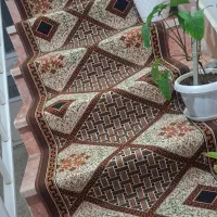 .گلیم پله .پرده سالم