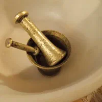 فروش هاون و دو دسته ش(عتیقه)