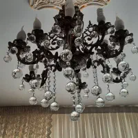 لوستر برنزی ۶ شاخه