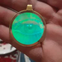 گردن بند سه بعدی  چشم دوطرف