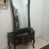 آینه کمد چوبی
