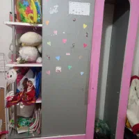 کمد بچه همراه تخت ست