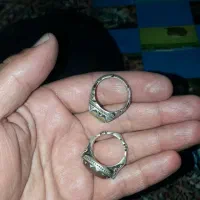 انگشتر نقره رکاب صفوی و رکاب معمولی