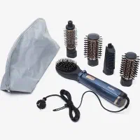سشوار چرخشی حالت دهنده برس دار بابیلیس (5 کاره)