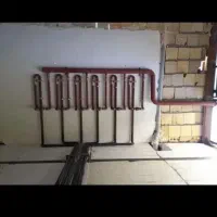 خرده کاری  حفاظ پله و نصب شاخ گوزنی و خرده کاری