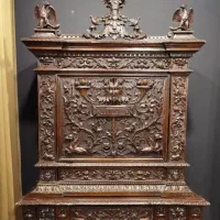 اتاژور چوبی آنتیک