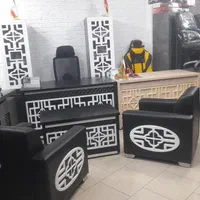 نیم ست جدید شیک مبلمان ادری جلومبلی عسلی(رضا)