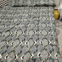تخت خواب باتمام وسایل میز آرایشی روتختی